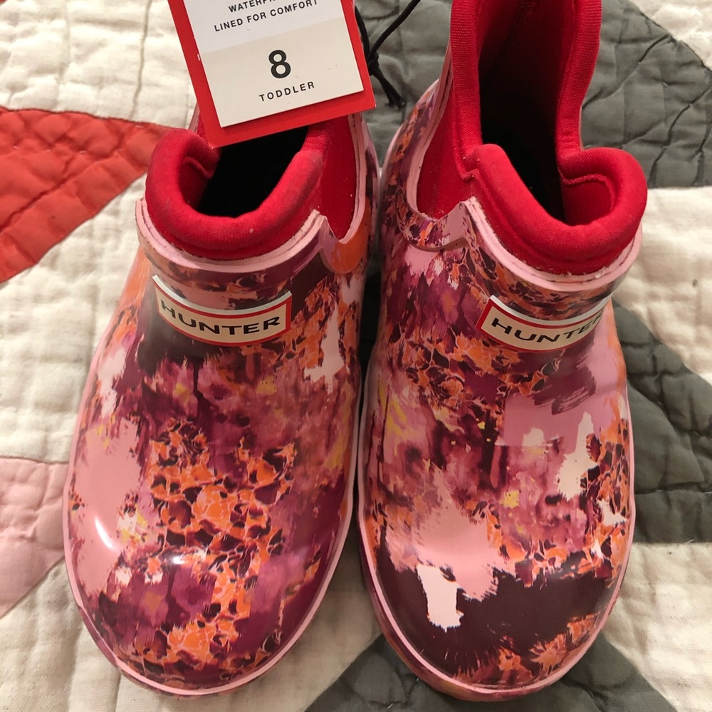NWT Toddler 8 Hunter for Target Booties